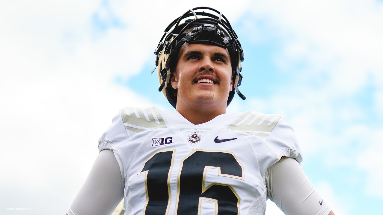 Aidan O'Connell patiently waited his turn to shine at Purdue