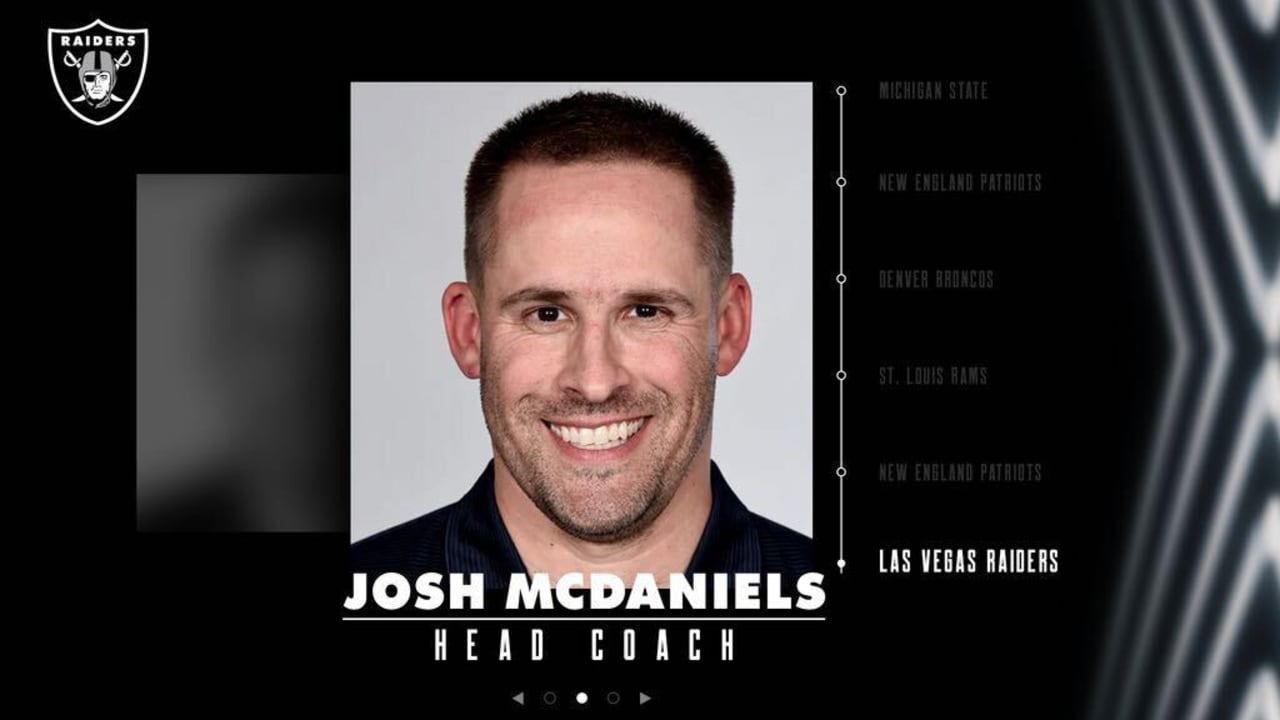 josh mcdaniels raiders coach