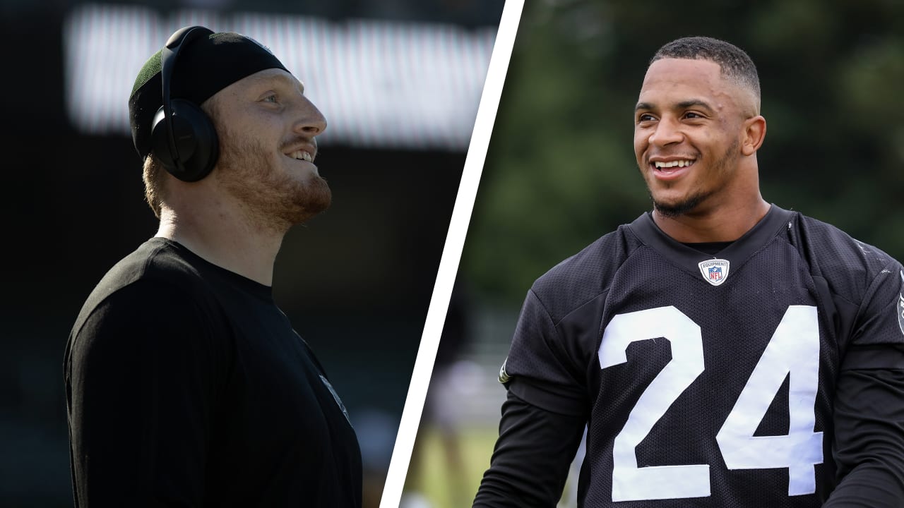 Raiders rookie Johnathan Abram talks 1-on-1 with Maxx Crosby