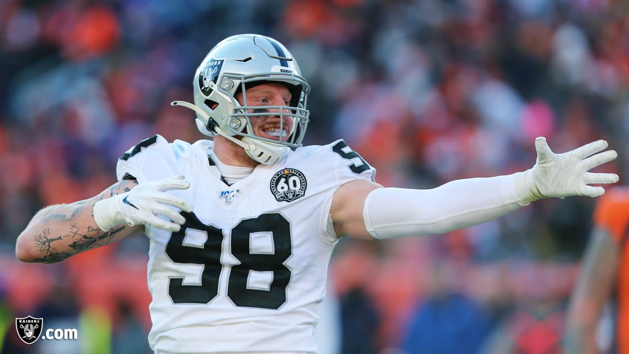 Best images of Raiders DE Maxx Crosby during NFL career