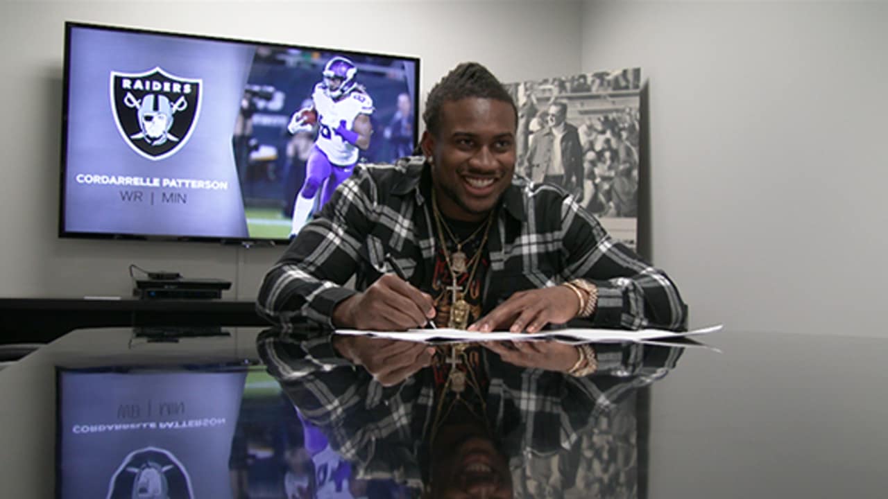 Cordarelle Patterson calls joining Raiders 'blessing from skies'