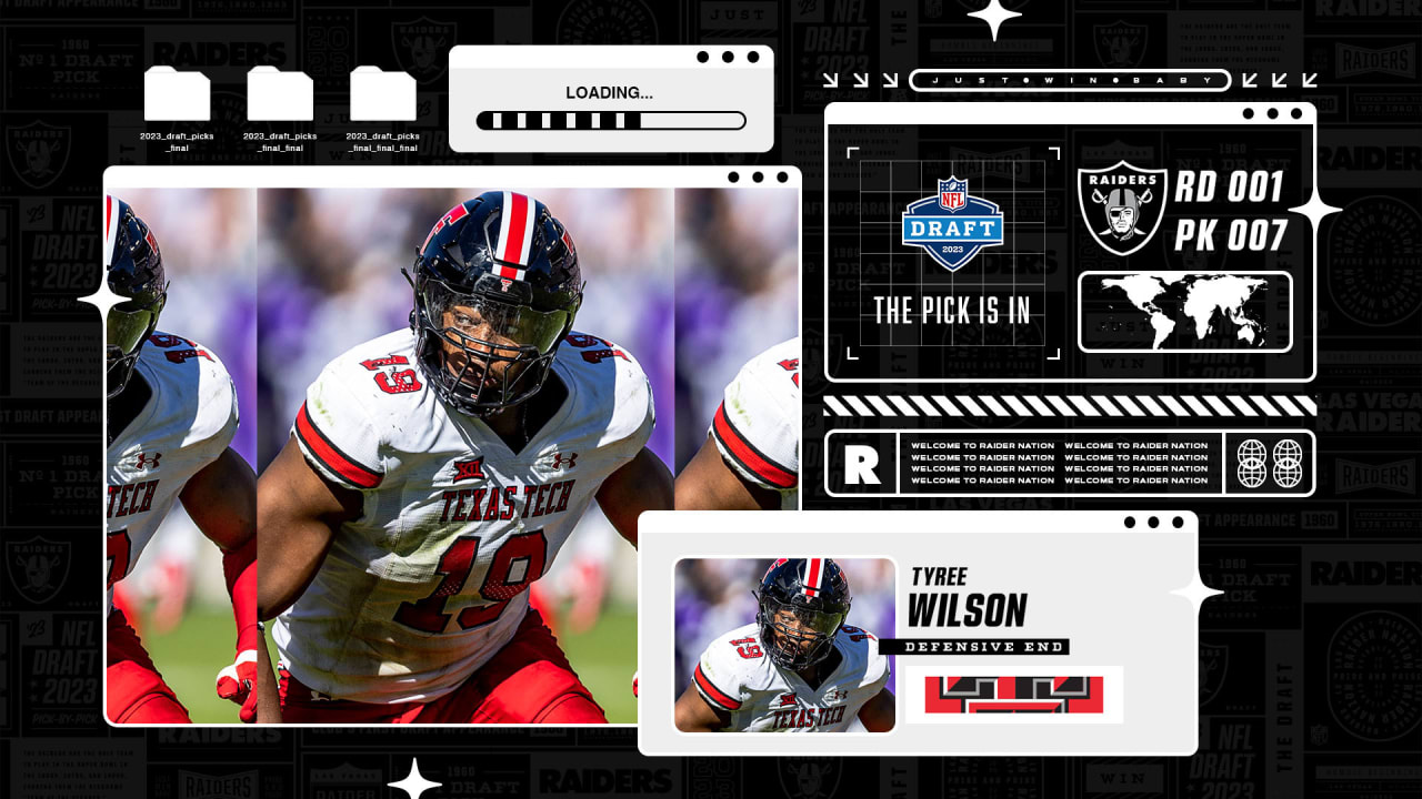 Tyree Wilson selected by Raiders with the No. 7 overall pick in