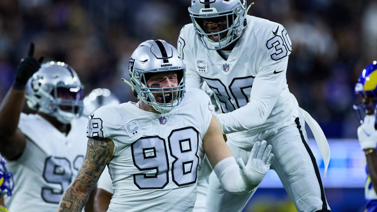 Photos: Raiders' 2022 season stat leaders