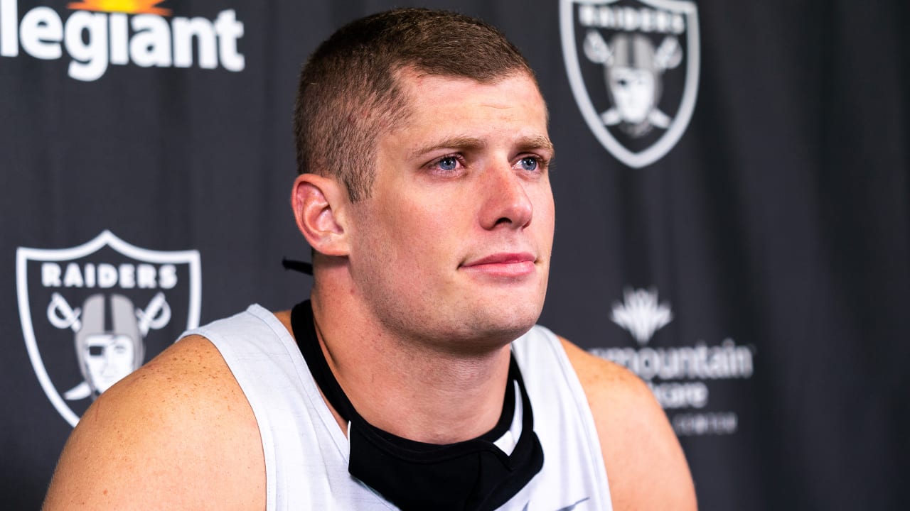 Carl Nassib Excited To Be a Raider, Play for Coach Guenther