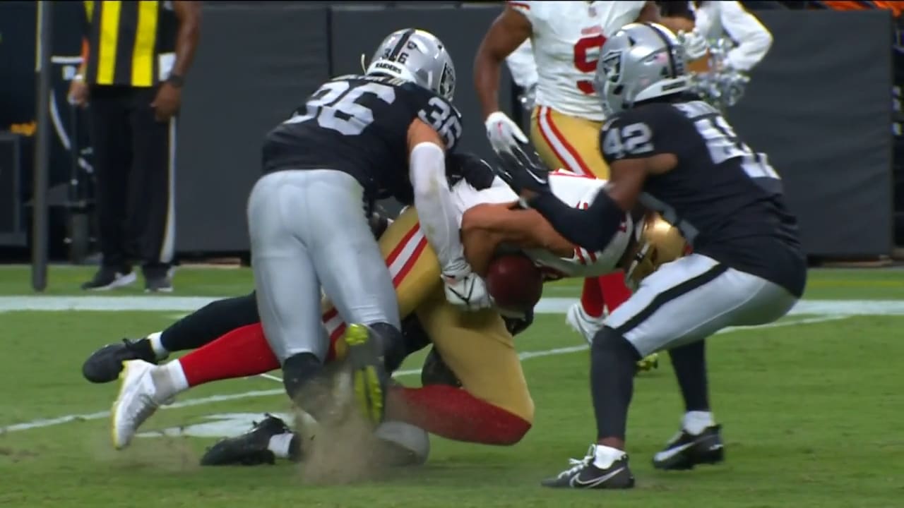 Raiders 2023 Preseason Week 1 Highlights vs. 49ers Linebacker Curtis