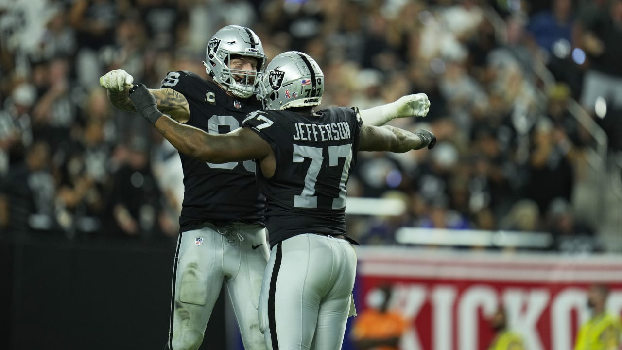 Carl Nassib's strip-sack helps Raiders in OT victory over Ravens