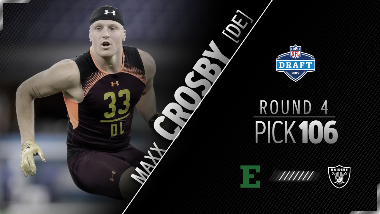 Former EMU star Maxx Crosby of Las Vegas Raiders named AP second