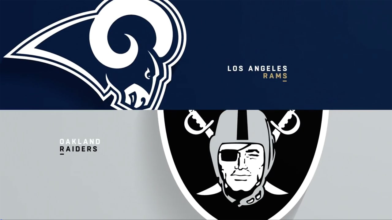 the raiders and the rams game