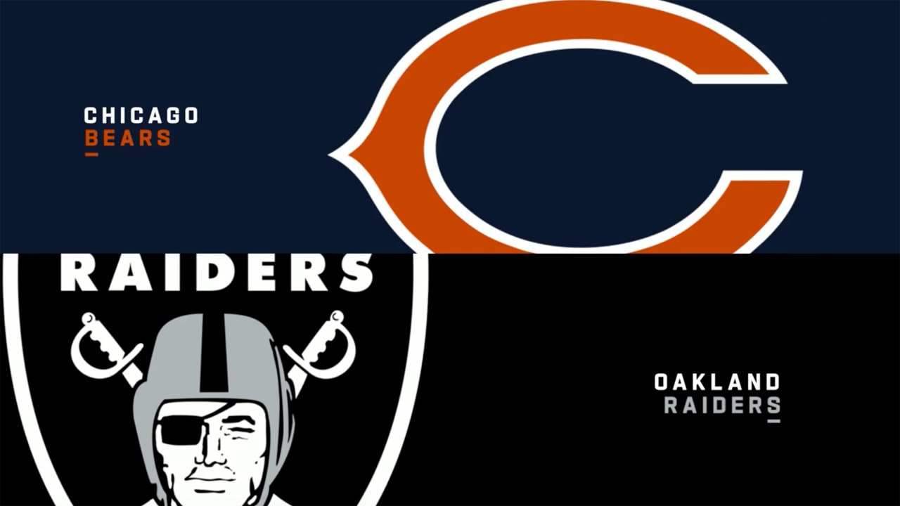 Raiders vs Bears Tickets 