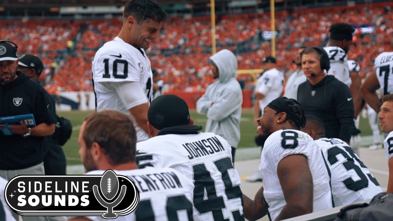 Best sights and sounds from the Raiders season-opening win over the Denver  Broncos, Sideline Sounds