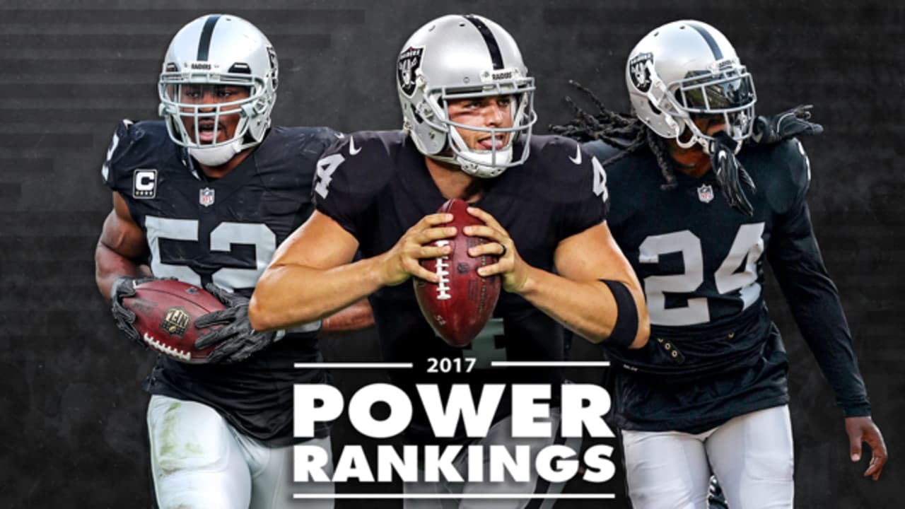 Oakland Raiders Power Rankings Week 16