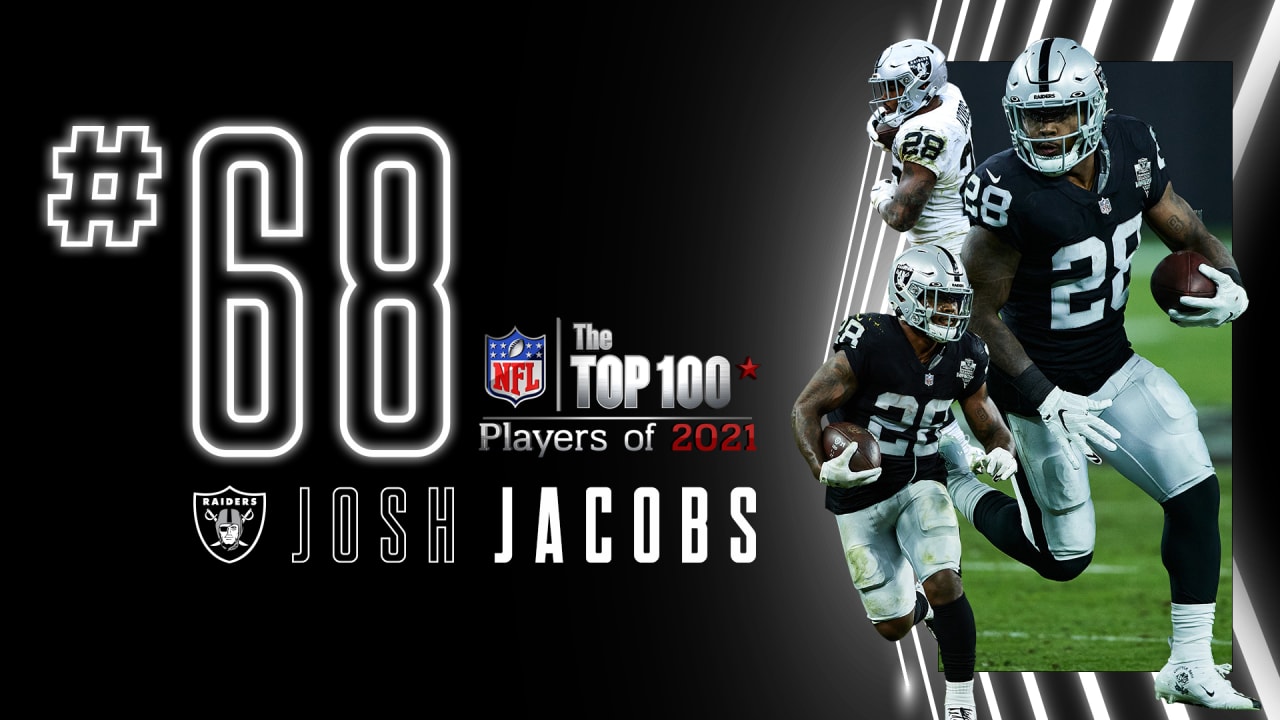 Josh Jacobs named to the NFL Top 100 Players of 2021 list