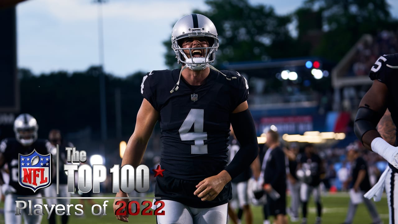 Derek Carr cracks NFL's Top 100 Players of 2022.