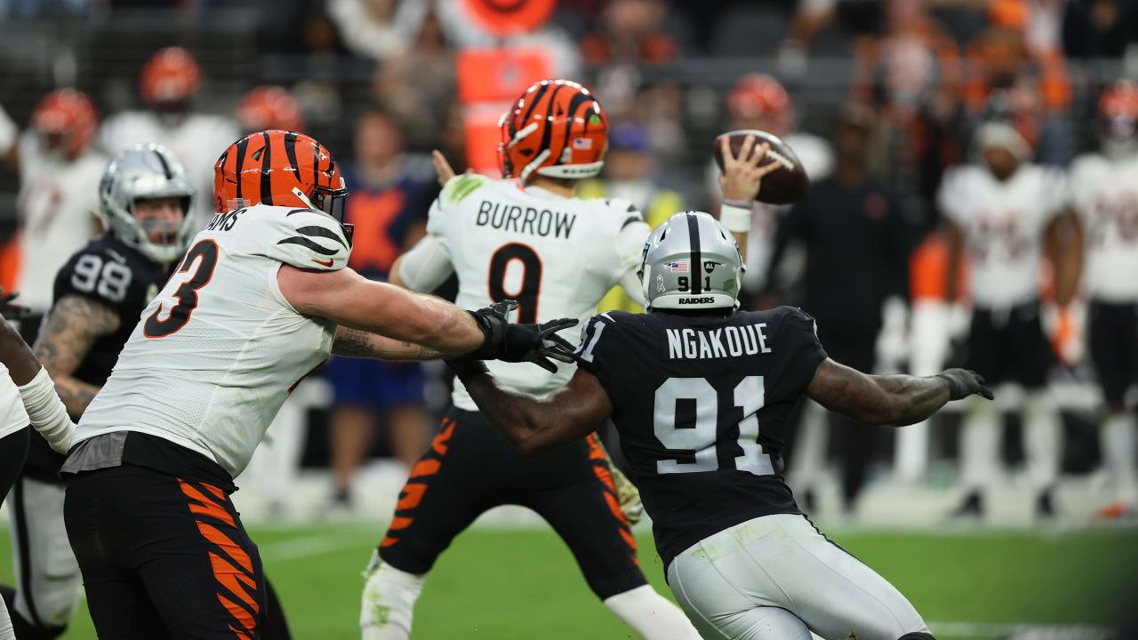 Carl Nassib's season over as Raiders fall to the Bengals in