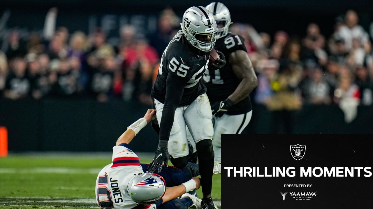 Patriots vs. Raiders  NFL Week 11 Game Highlights 