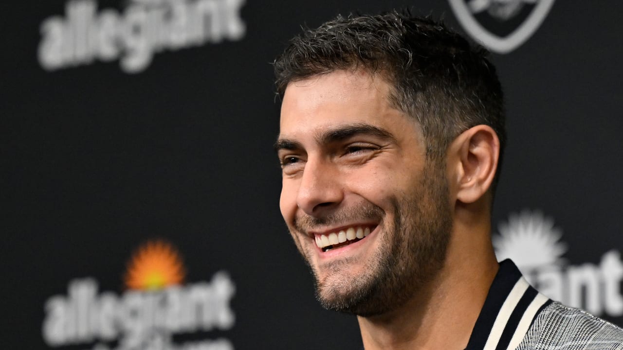 Is Jimmy Garoppolo Now Playing for the Las Vegas Raiders? Insights, Stats,  and More