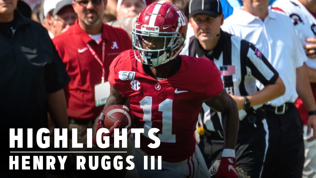 WR-needy Raiders draft Bama's Henry Ruggs 12th overall - ESPN