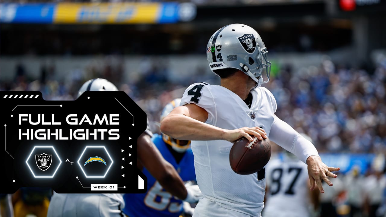 Las Vegas Raiders vs. Los Angeles Chargers highlights