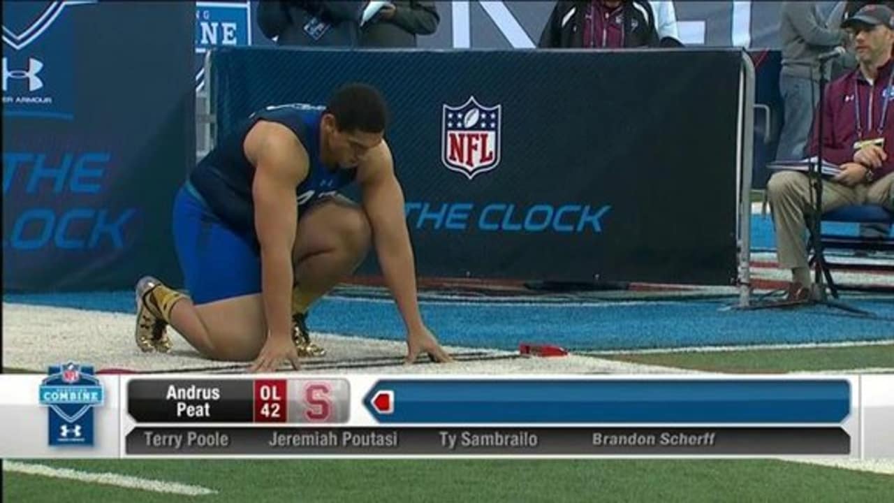 From high school to the NFL draft: Stanford tackle Andrus Peat