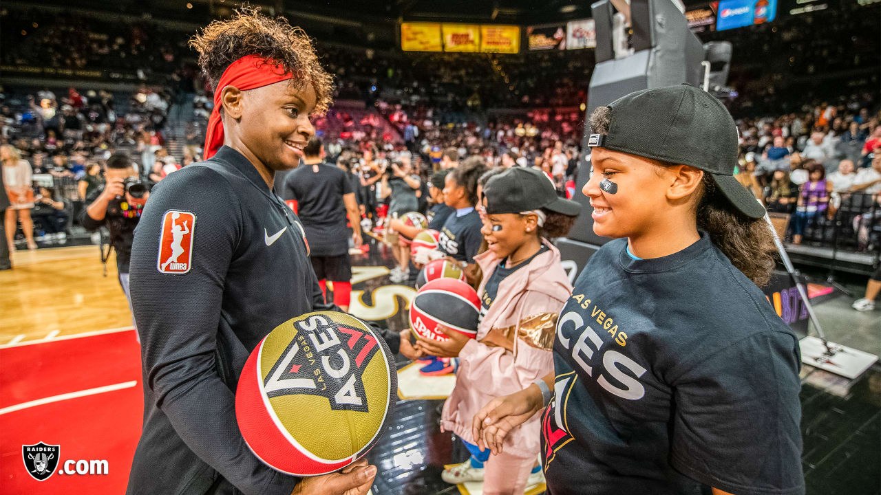 Raiders give Las Vegas youth tickets to Aces games