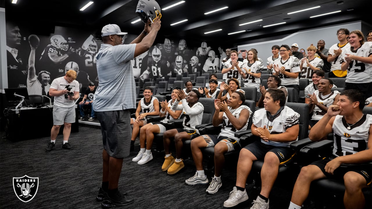 Photos Bonanza High School football team receives new equipment