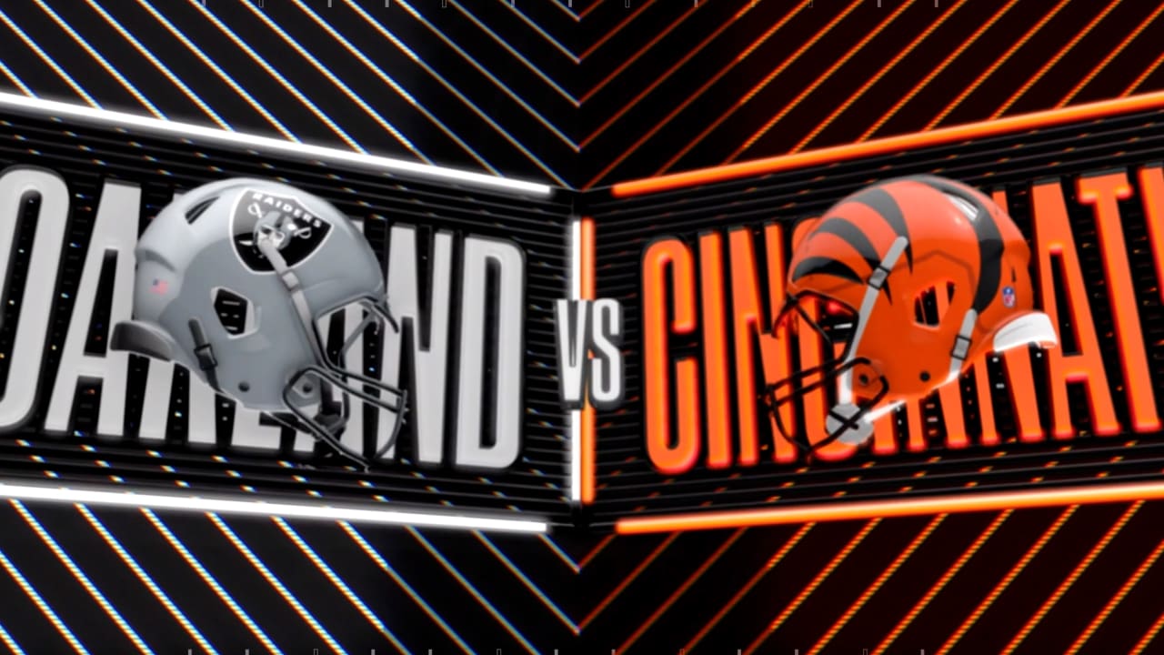 Cincinnati Bengals vs. Las Vegas Raiders free live stream: How to