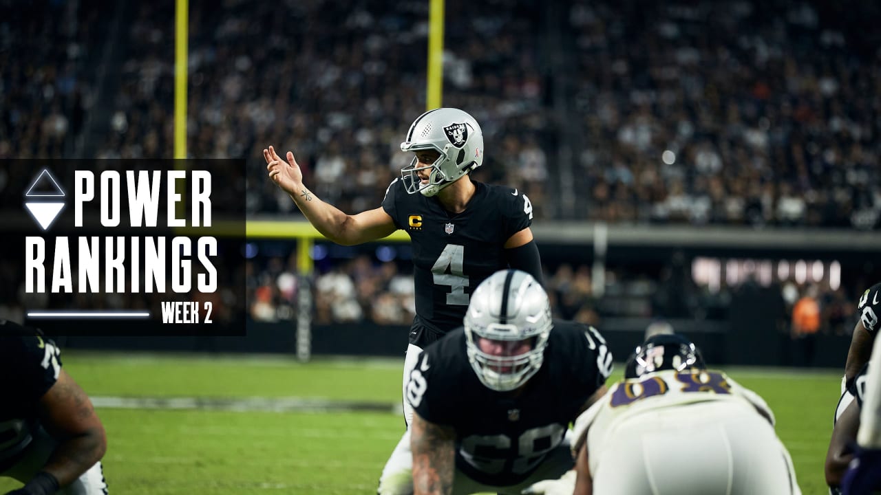 NFL power rankings: Raiders drop after Derek Carr's injury 