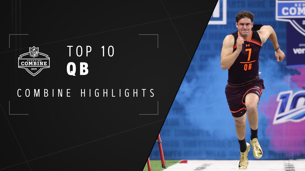 Top 10 fastest QBs in the 40yd dash at 2019 NFL Combine