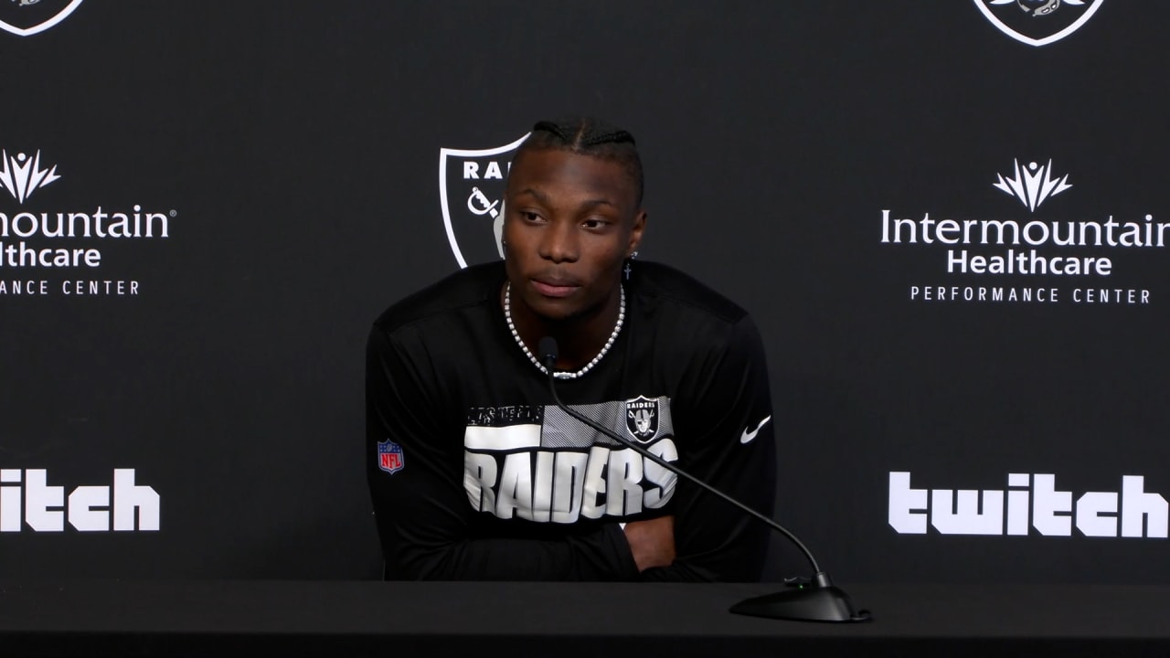 Henry Ruggs III on rapport with Derek Carr 'It's a testament to our