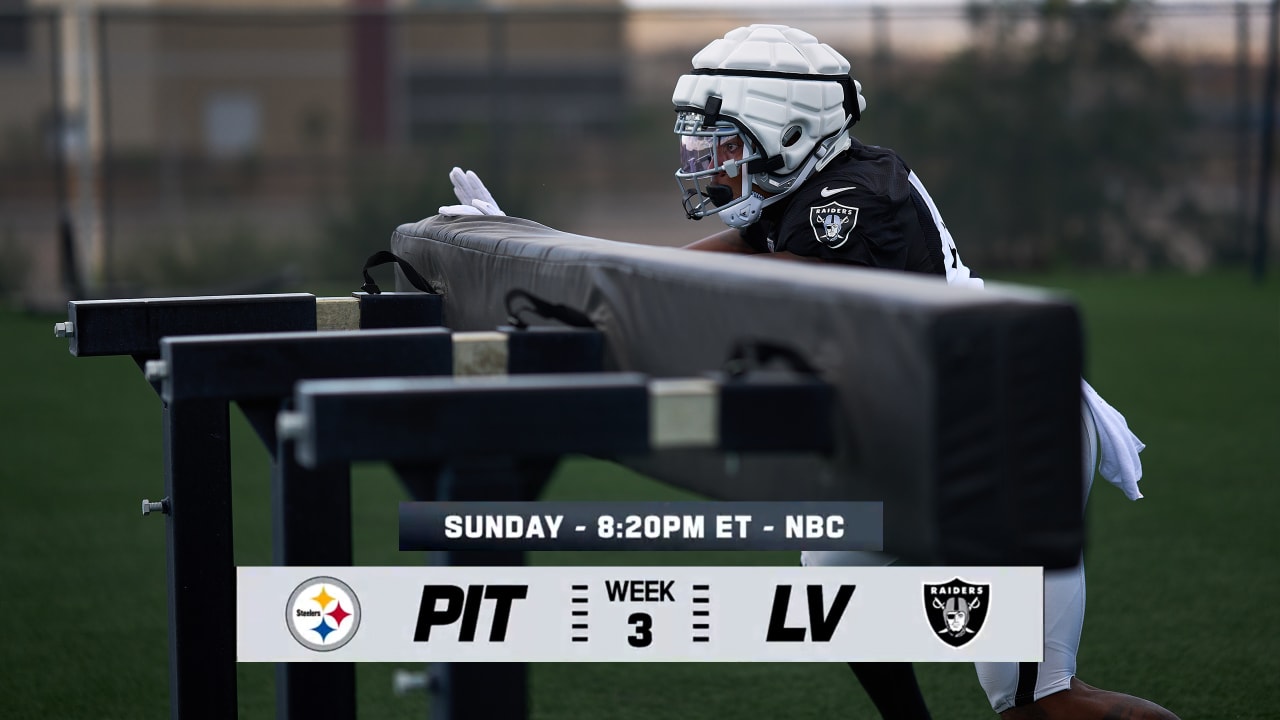 WATCH: Steelers Kickoff - Week 3 at Raiders