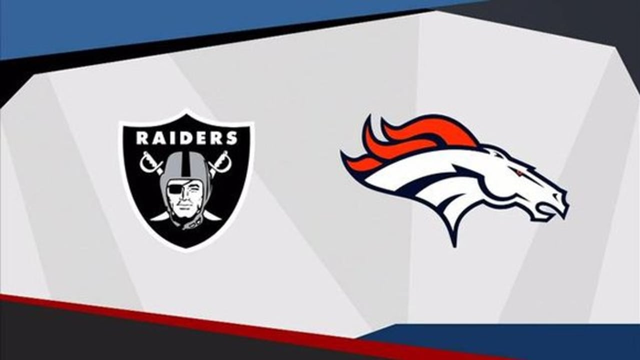 Raiders vs. Broncos Preview