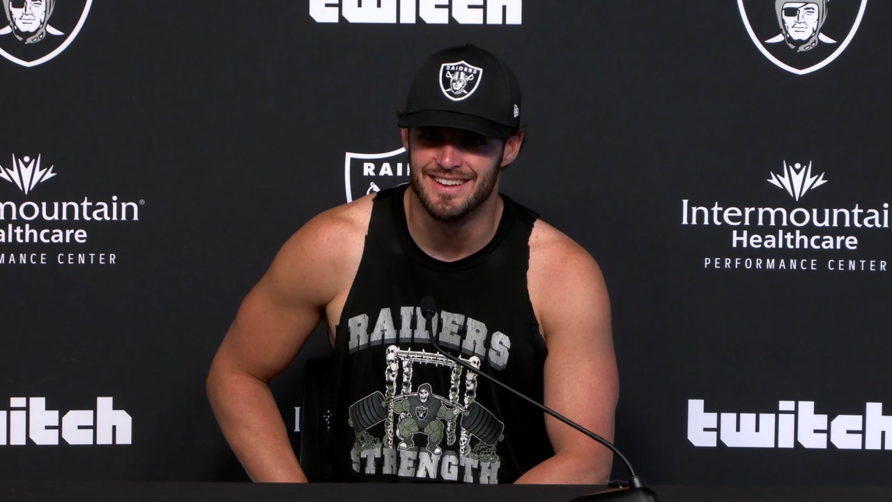 Derek Carr discusses the challenges of the Eagles defense, WR Henry