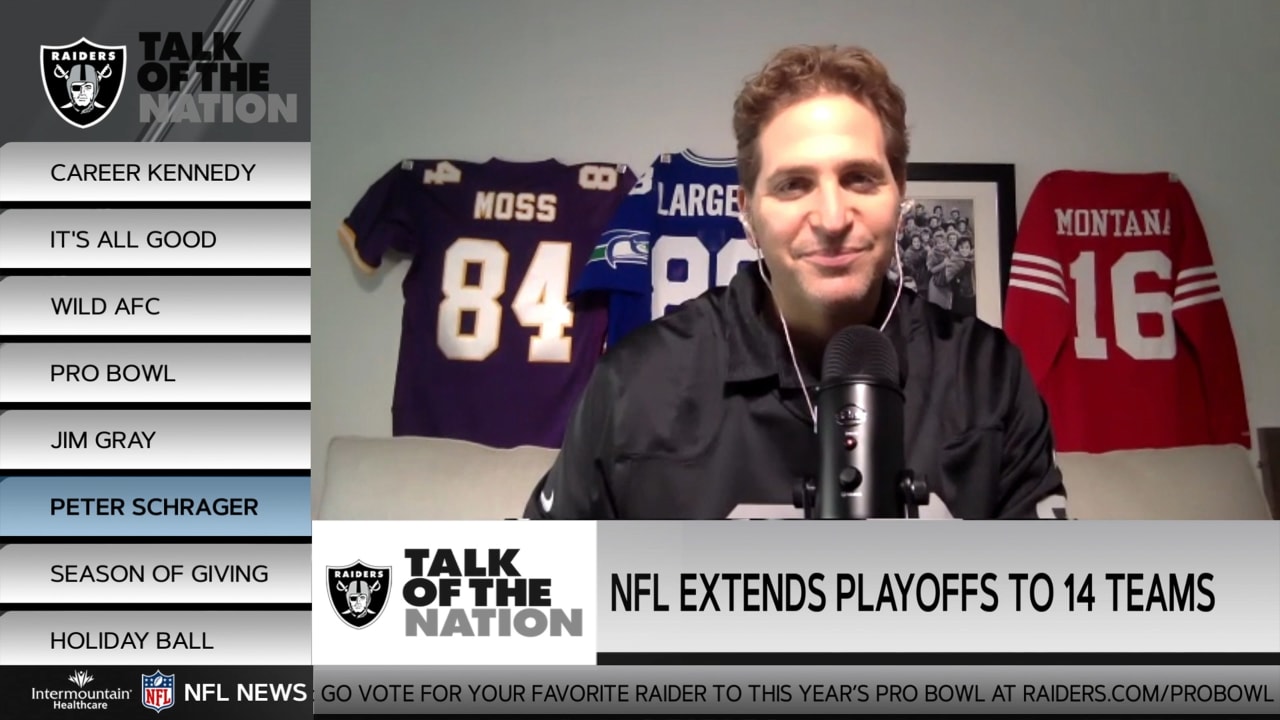 Peter Schrager talks Raiders offense & new playoff format, plus