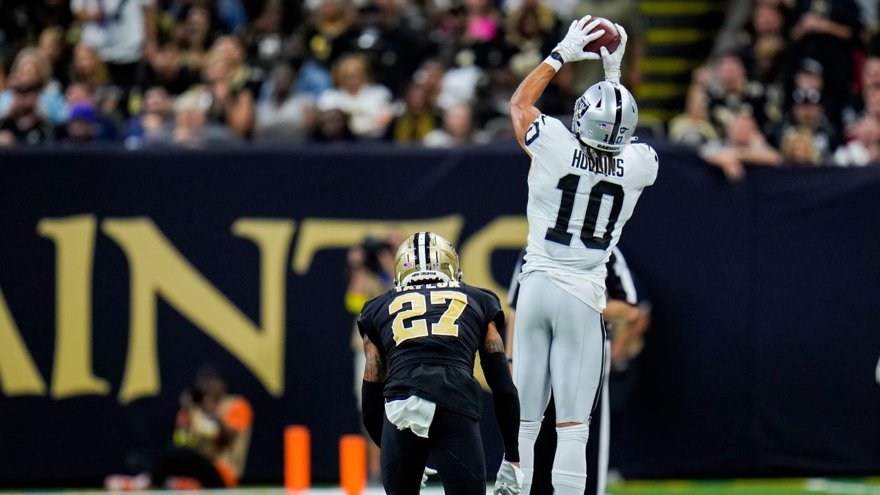 Carr throws TD pass in Saints debut; rookie O'Connell leads Raiders to win