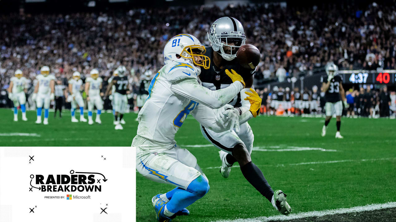 Las Vegas Raiders cornerback Rock Ya-Sin (26) leaves the field against the  Indianapolis Colts during the first half of an NFL football game, Sunday,  Nov 13, 2022, in Las Vegas. (AP Photo/Rick