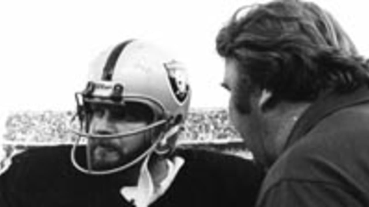 Ken Stabler and John Madden..love Raiders royalty light and tears when we look at this photograph!