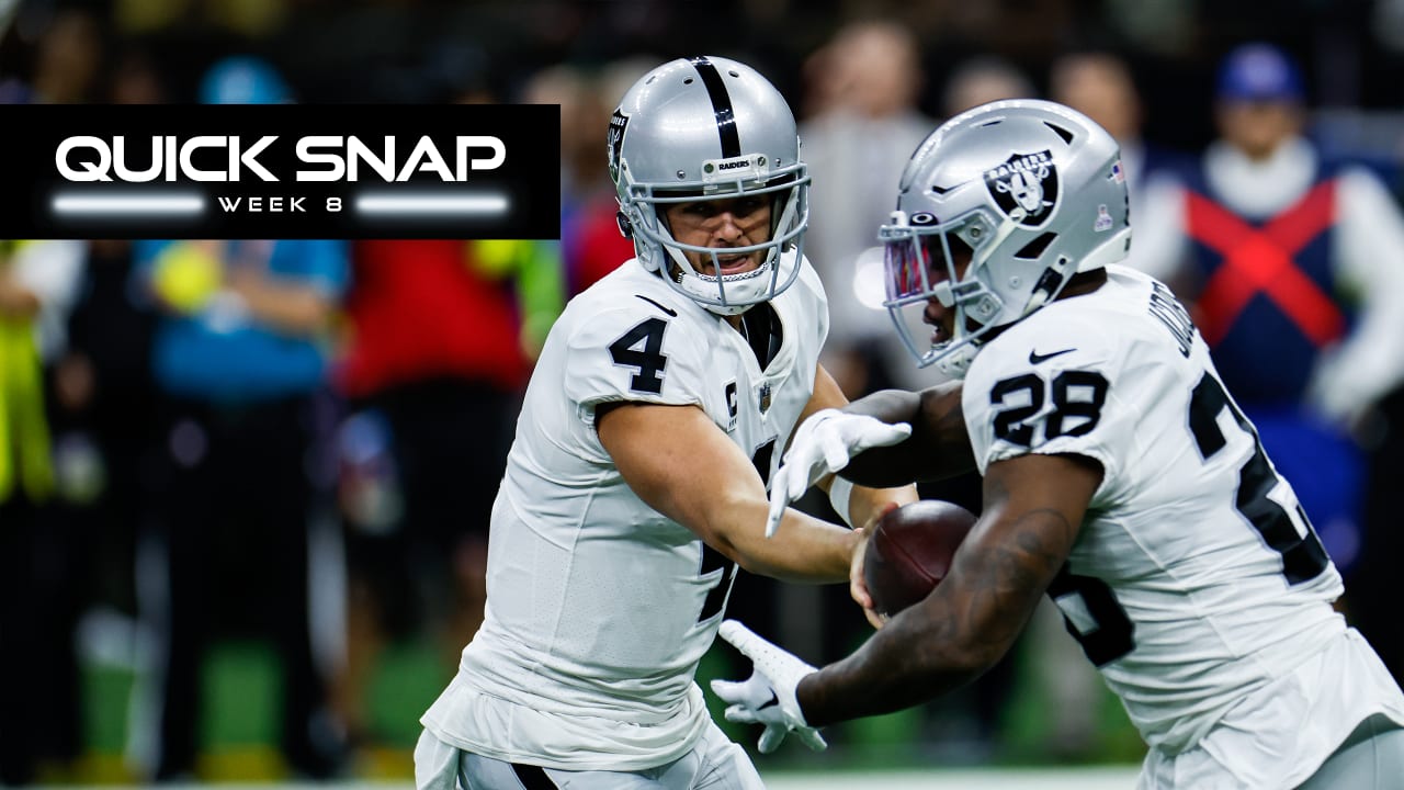 Quick Snap: Raiders drop road game to New Orleans Saints