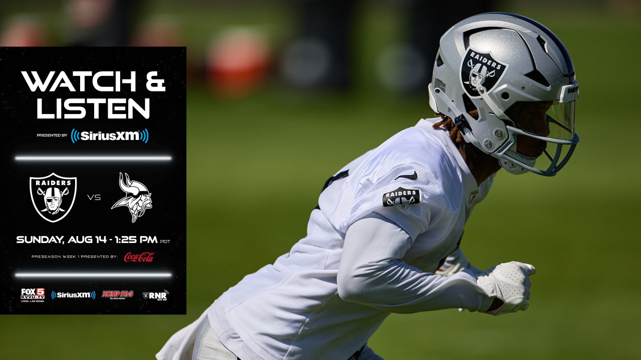Raiders Game Today: Raiders at Dallas injury report, spread, over/under,  schedule, live stream, TV channel