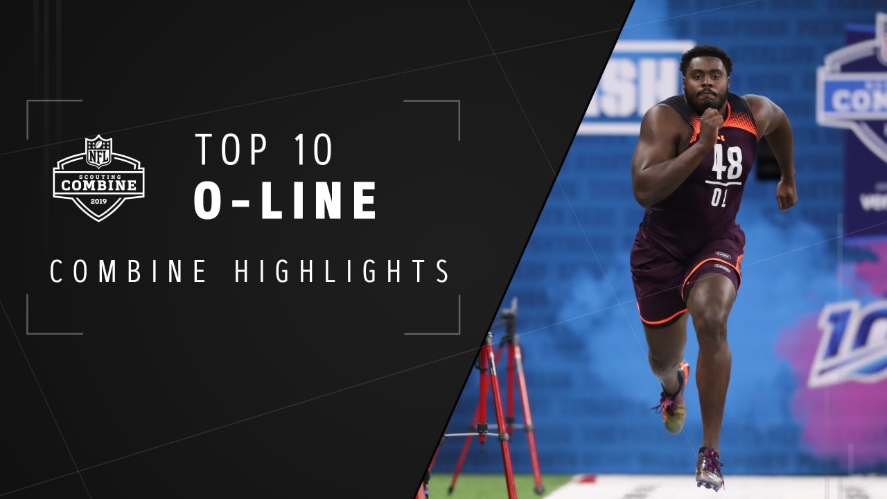 Top 10 fastest OL in the 40-yard dash at 2019 NFL Combine