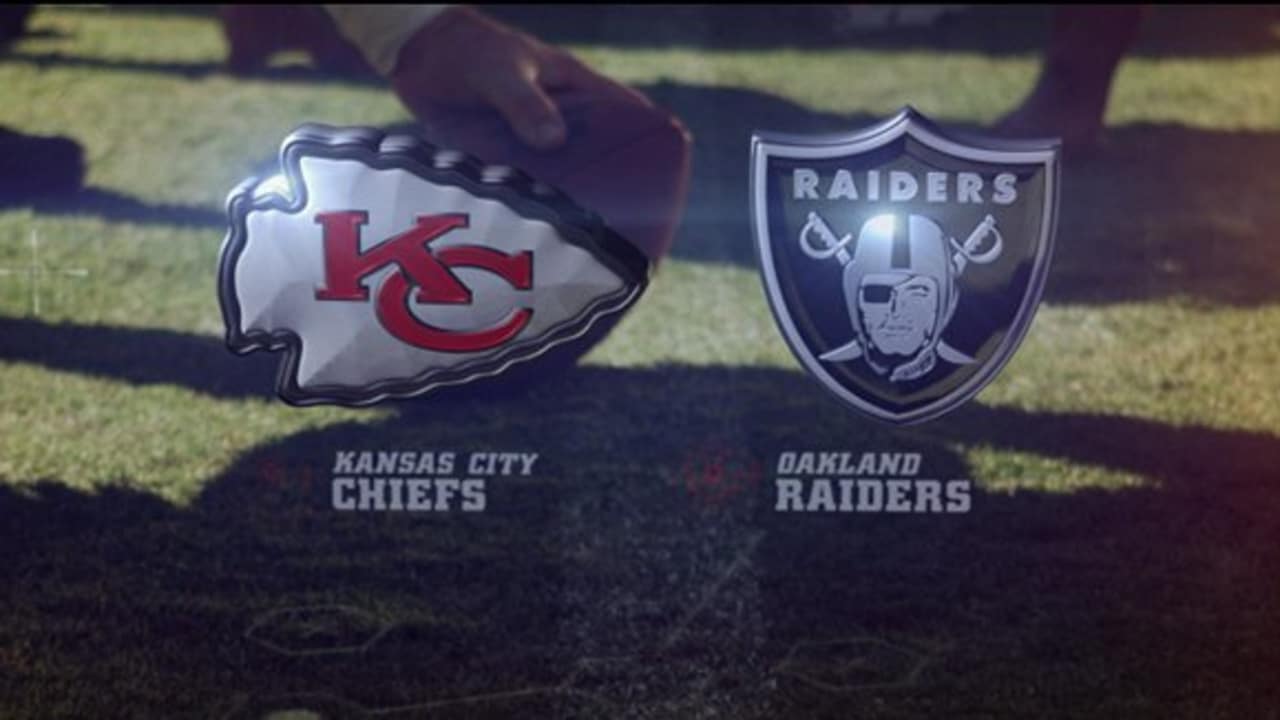 Kansas City Chiefs vs. Oakland Raiders highlights