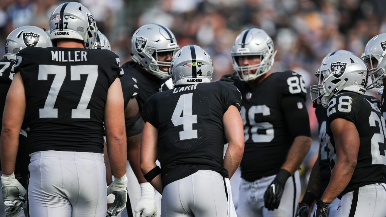 Raiders offensive line bounces back in big way in matchup against Colts