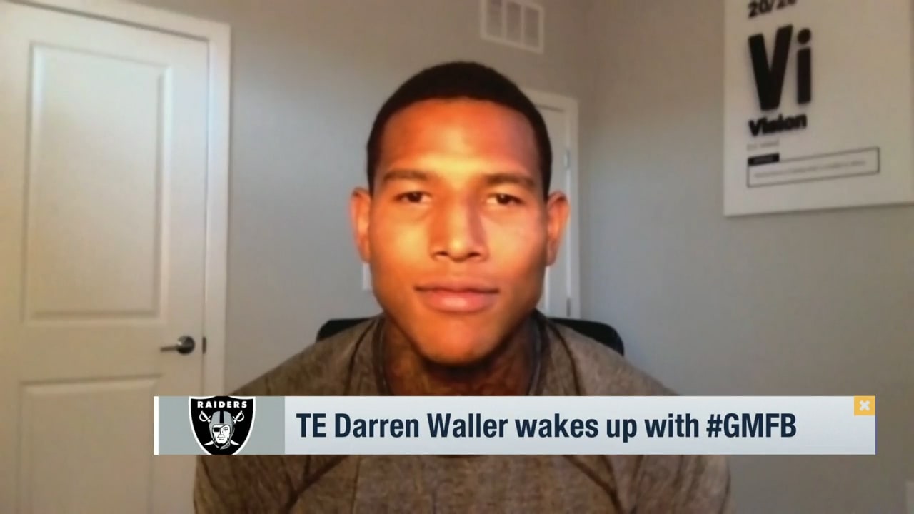 Youth Nike Darren Waller Silver Las Vegas Raiders Inverted Team