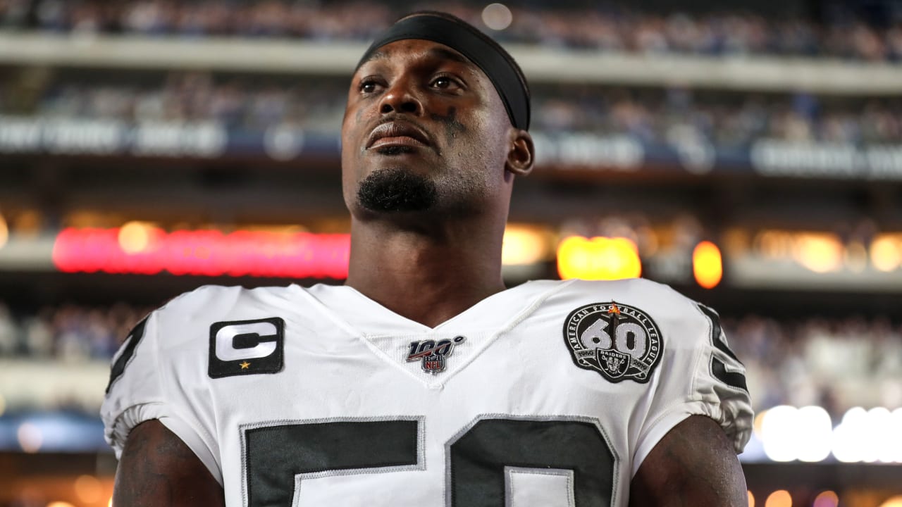 Raiders release linebacker Tahir Whitehead