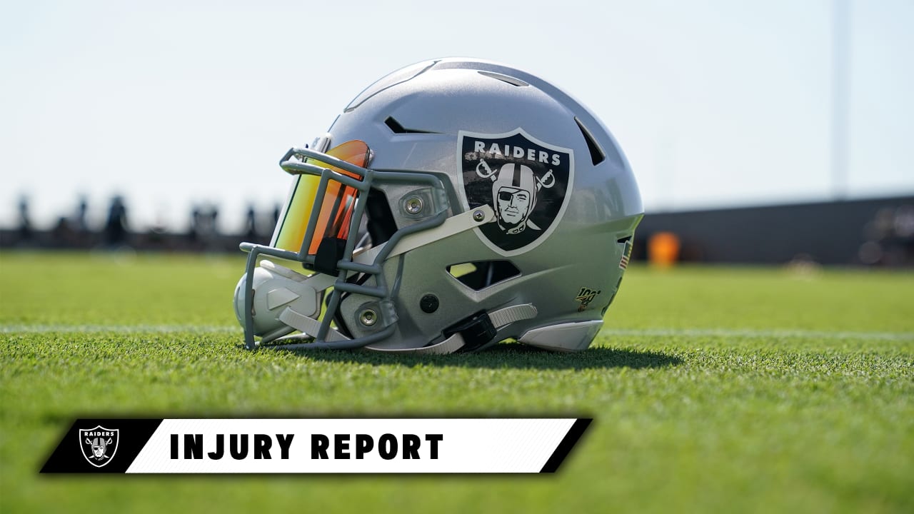 Las Vegas Raiders Week 4 Injury Report Update - Sports Illustrated Las  Vegas Raiders News, Analysis and More