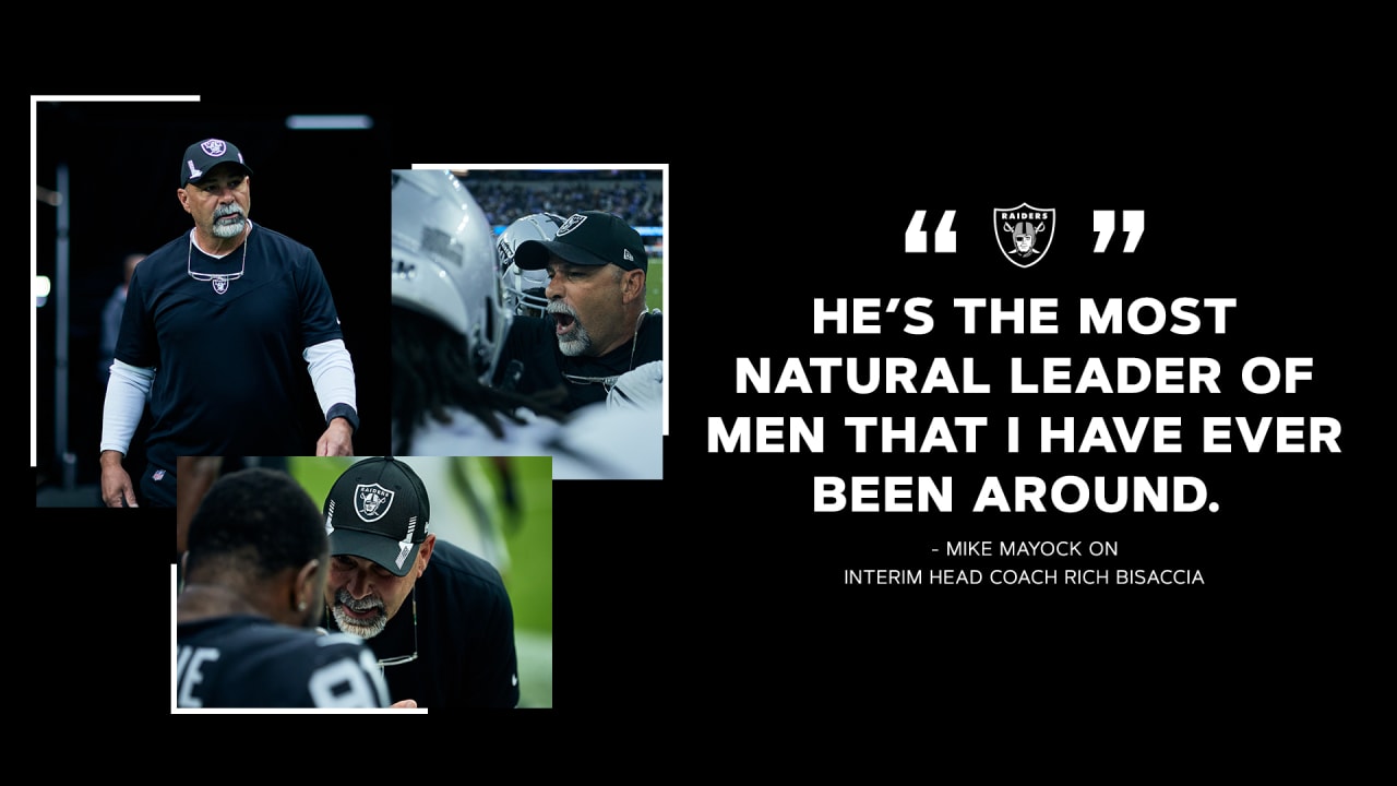 Raiders coach Rich Bisaccia: 'Just win, maybe?' - Silver And Black