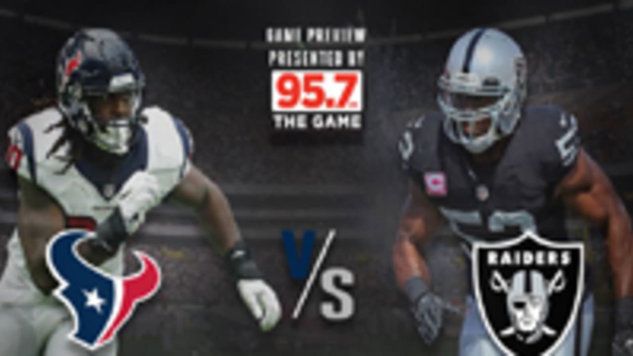 Oakland Raiders Head To Mexico For Monday Night Football Clash Against  Houston Texans