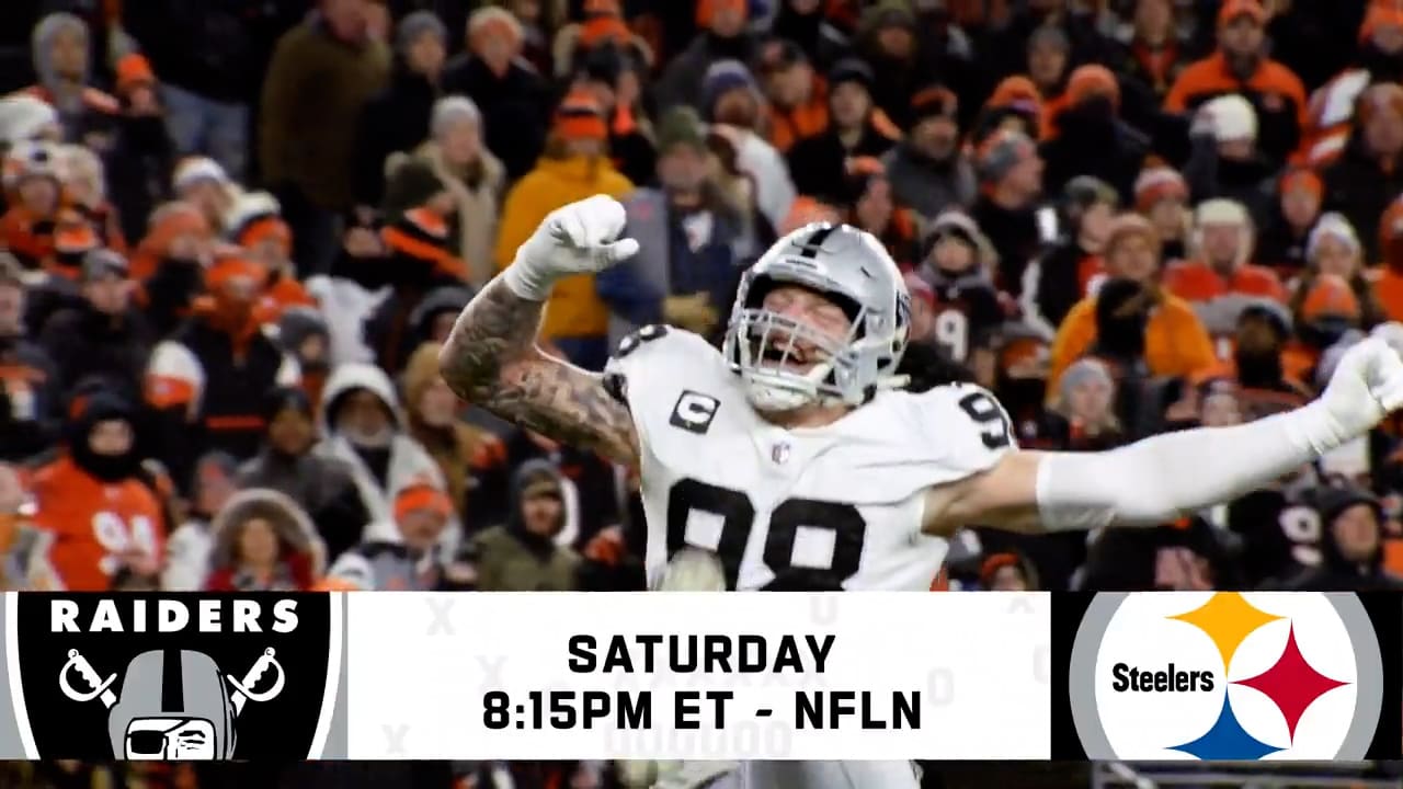 NFLN Raiders vs. Steelers preview Week 16