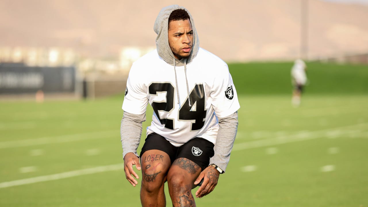 Johnathan Abram's sleeves remind us of - Las Vegas Raiders