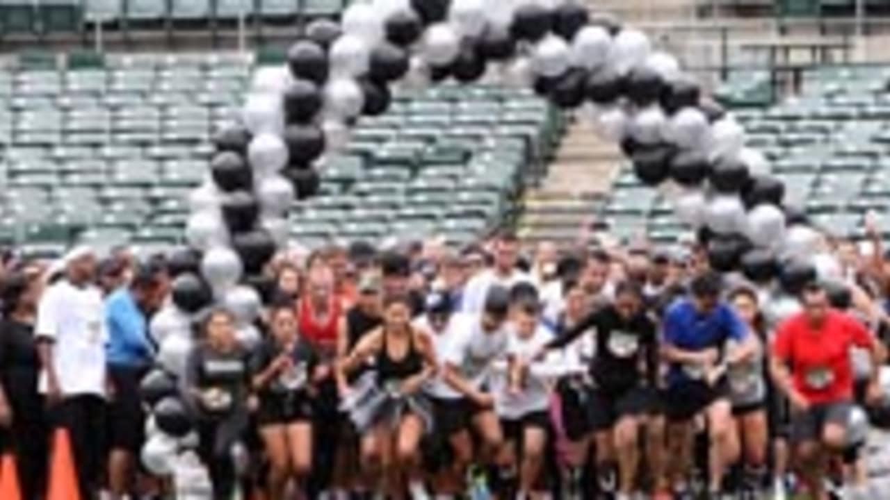 NFL alumni's 5k run