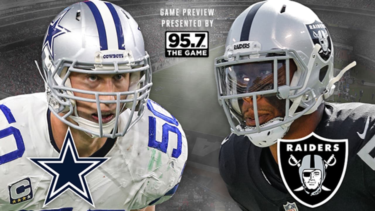 Raiders Prepare For Critical Primetime Clash Against Dallas Cowboys